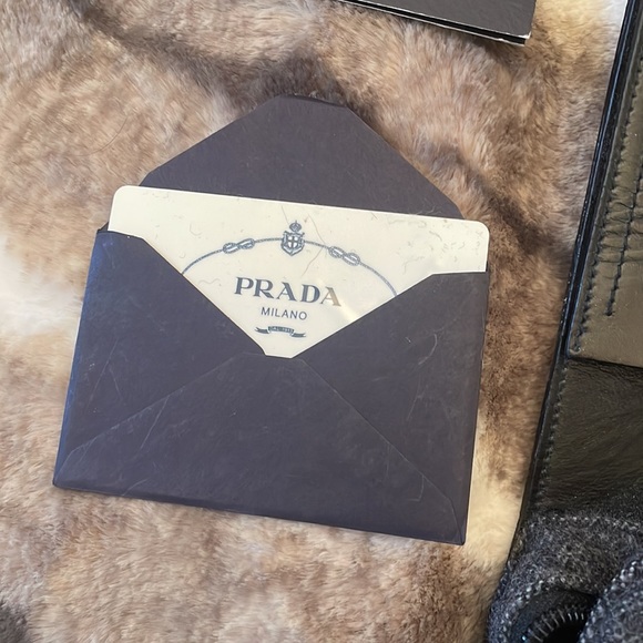 Grey wool Prada Crossbody - Picture 2 of 7